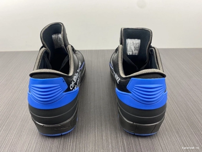 2 Retro SP Jordan Low Off-White Black Blue DJ4375-004 0927